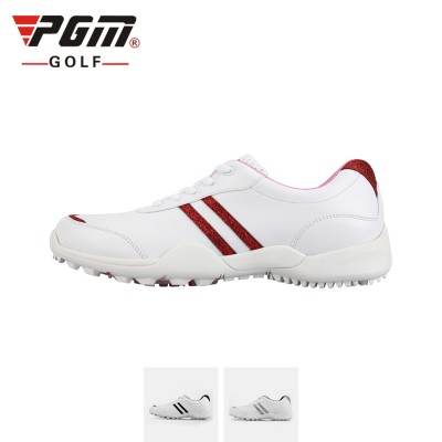 Wholesale PGM 2020 New Design women Golf Shoes waterproof Breathable and Anti-skid